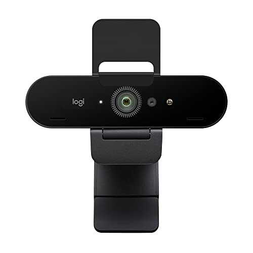 Logitech BRIO ULTRA-HD PRO Webcam, 4K HD 1080p, 5-fach Zoom,...