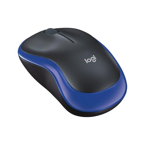 Logitech M185 Kabellose Maus, 2,4 GHz mit...