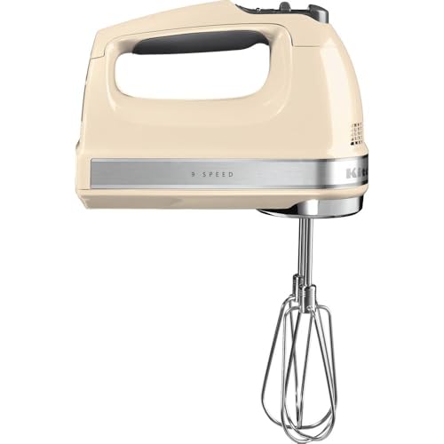 KitchenAid 5KHM9212EAC Handrührgerät, Edelstahl, Crème