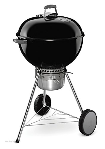 Weber Holzkohlegrill Original Kettle Premium 57 cm, schwarz