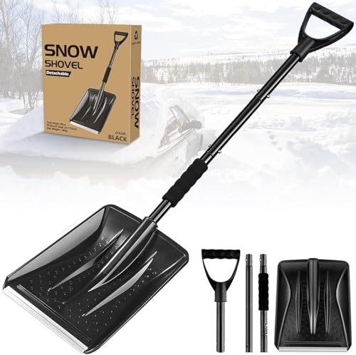 UMUACCAN Snow Removal Shovel Schneeschaufel Ergonomisches...