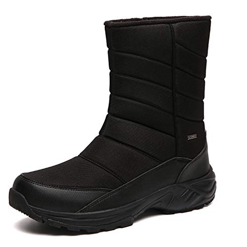 TLOLA Winterstiefel Herren Wasserdicht Winterschuhe Warm...