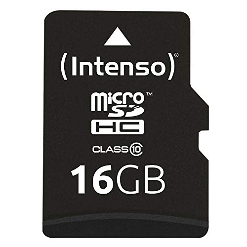 Intenso microSDHC 16GB Class 10 Speicherkarte inkl....