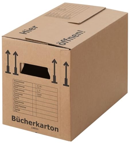 BB-Verpackungen 30 x Bücherkarton Profi aus recycelter...