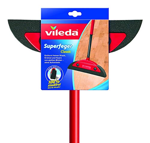 Vileda Superfeger Classic Besen, mit Teleskopstiel und...