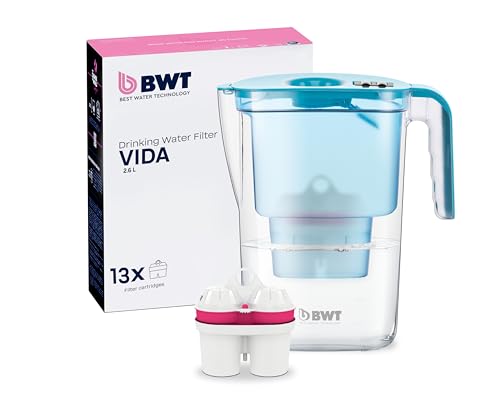 BWT Wasserfilter Vida Petrol 2,6L + 13 Magnesium...