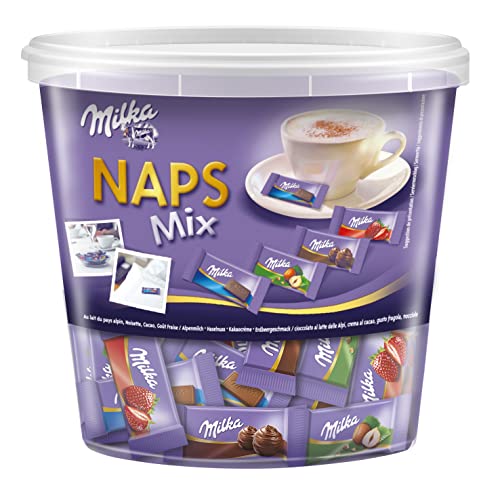 Milka Naps Mix 1 x 1kg Dose, Zartschmelzende...